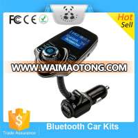 Top Quality T10 Bluetooth Car Kit Handsfree MP3 Player FM Transmitter T10 Auto Bluetooth Car Kit