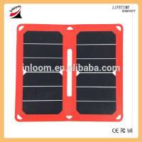 Factory Price 15W Sunpower foldable ETFE solar charger solar panel for mobile phone