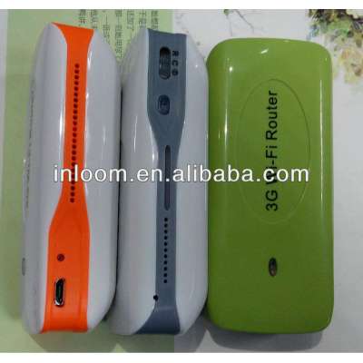 Mini Portable 3G WIFI Wireless Router repeater networking 150Mbps With Power Bank