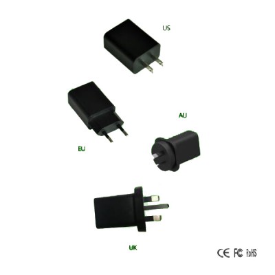 EN60601High Efficiency CB CE FCC ROHS certicifaction US EU UK AU KC Plug  phone Power  5V2A USB Wall Charger