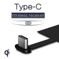 new promotional gift ideas mobile accessory qi type-c receiver adapter for android cell phone